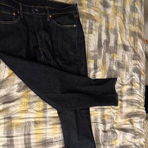 Levi's Men's Dark Blue Slim Straight Jeans